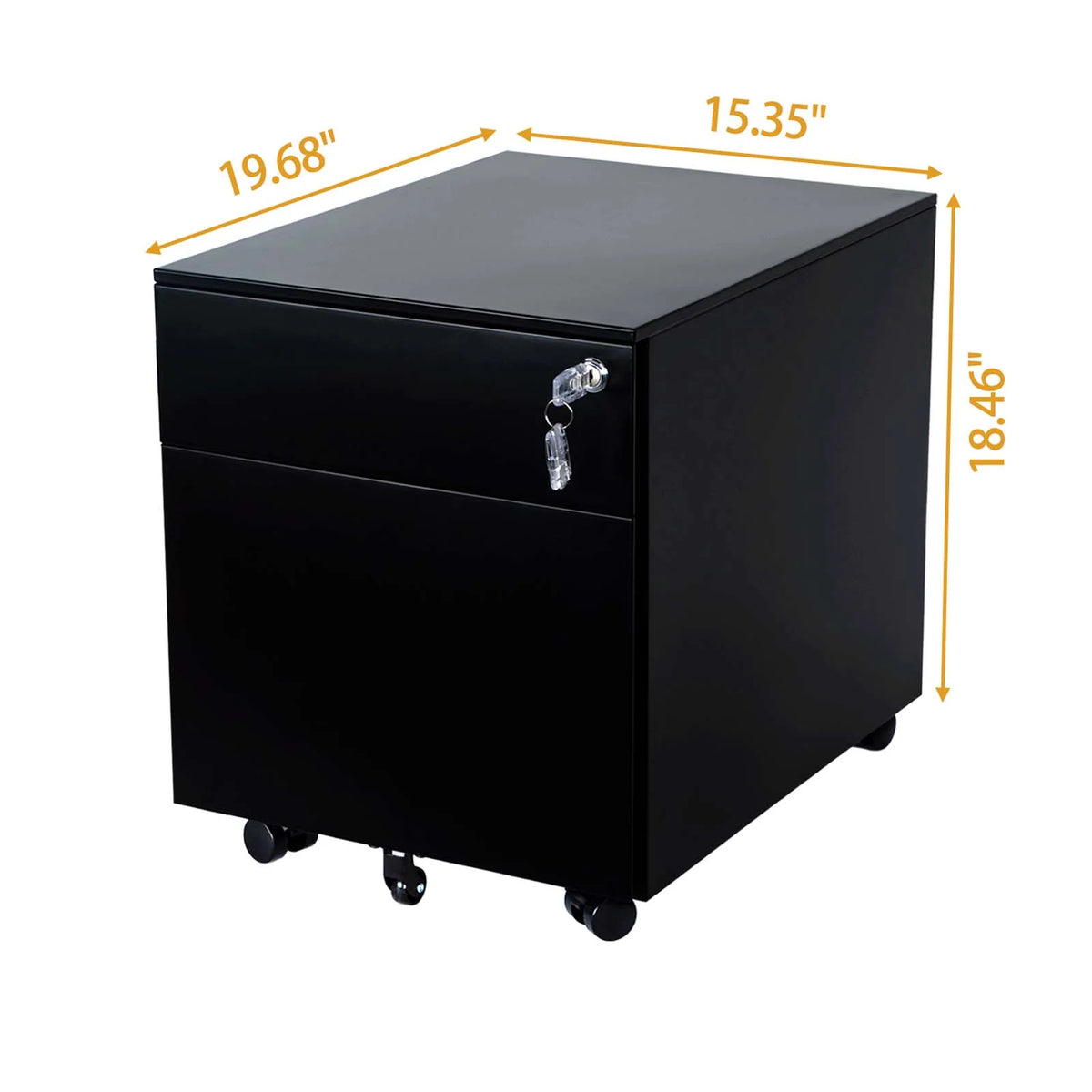 2-Drawer Mobile File Cabinet B680540
