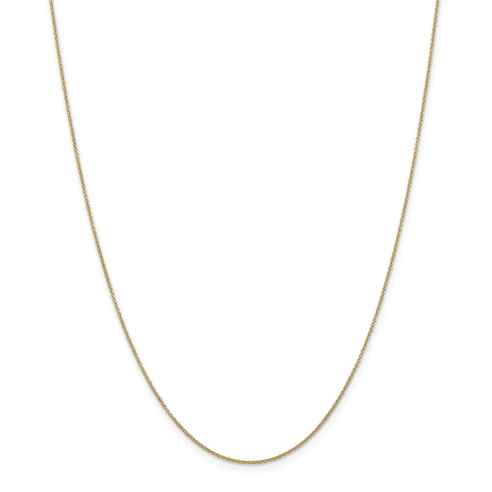 14kt Yellow Gold 20 inch Cable Chain Y6243