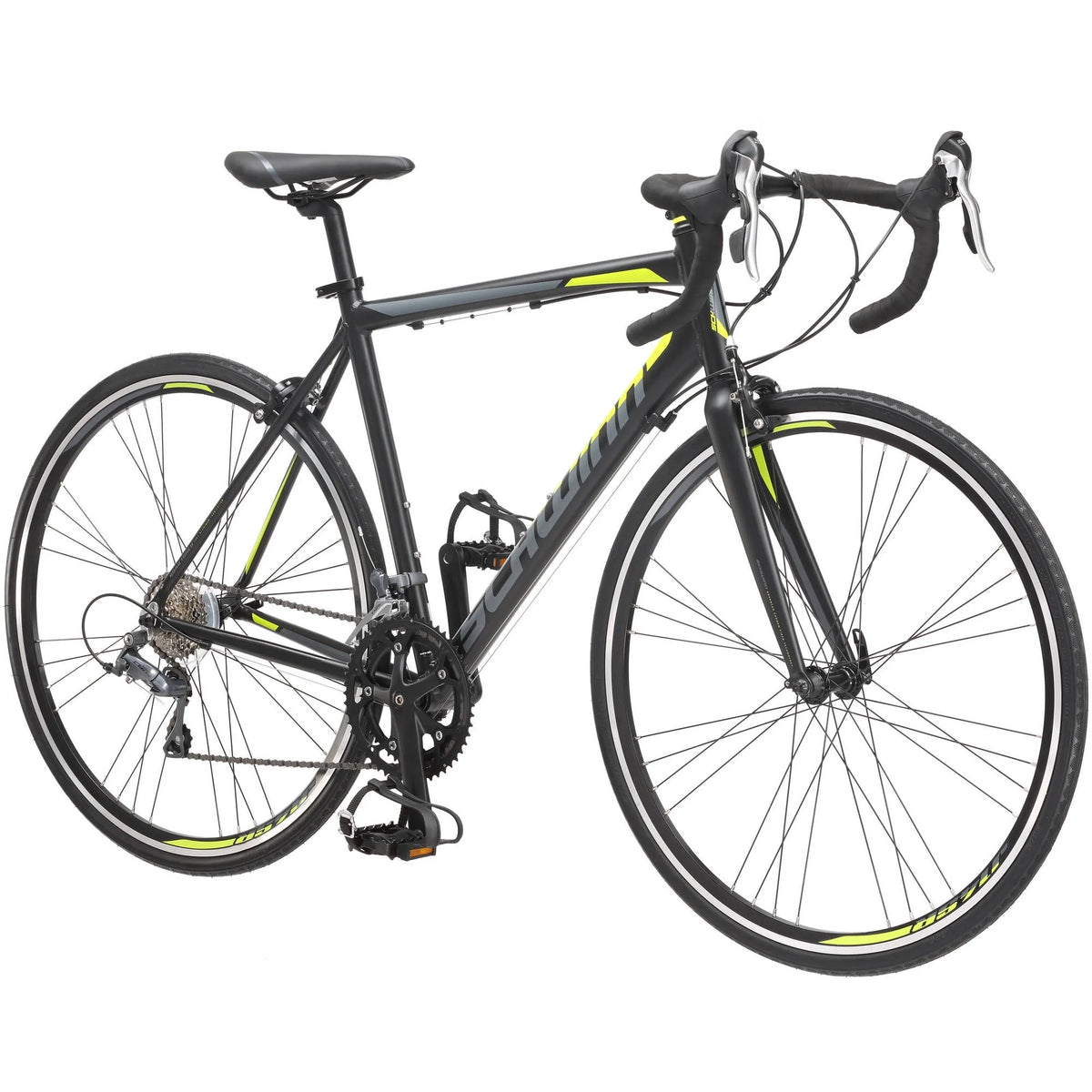 700C Men's Road Bike, Matte Black E838