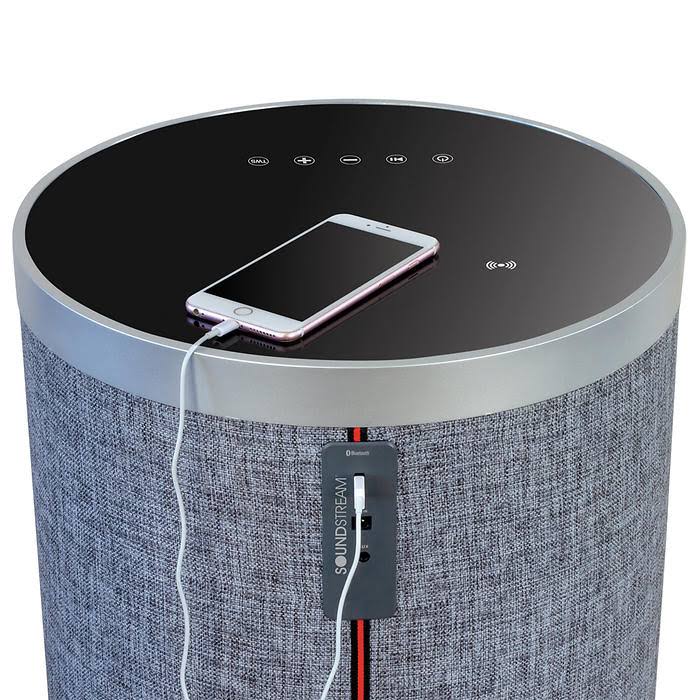 Sound Swivel Top Table with Bluetooth Speaker L49146